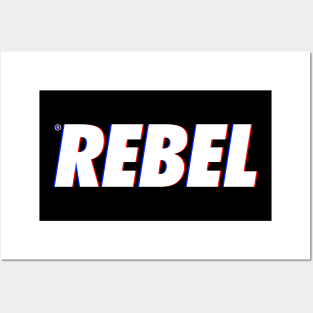 REBEL 3d Posters and Art